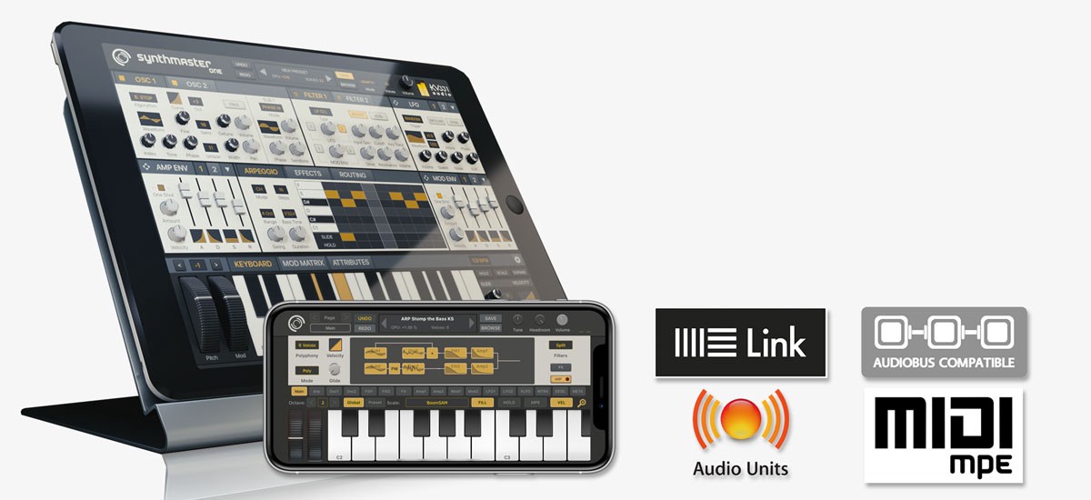 SYNTHMASTER ONE iOS ile Ses Tasarımı